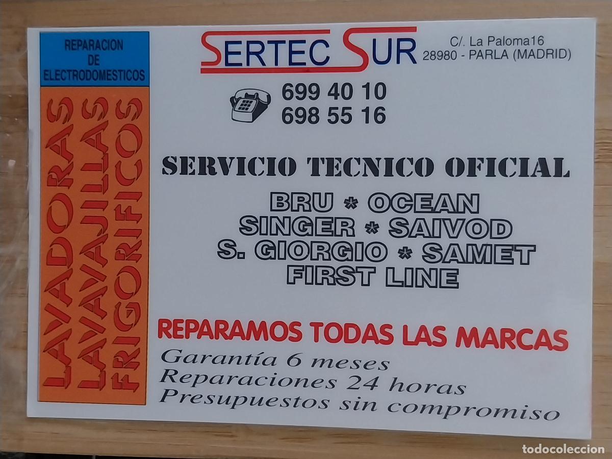 Coleccionismo Calendarios: CALENDARIO 1995 PUBLI ** SERTEC SUR PARLA ** REF NO******