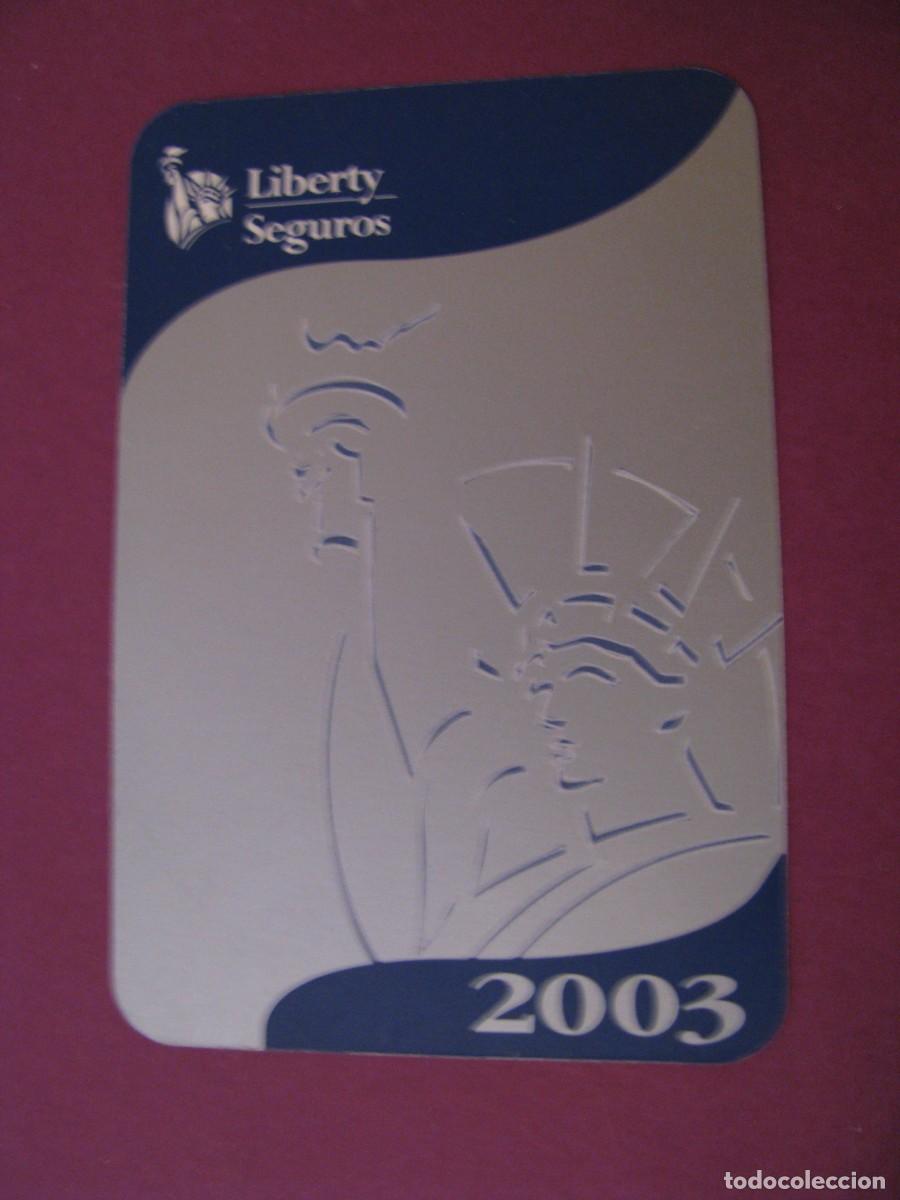 Coleccionismo Calendarios: CALENDARIO DE BOLSILLO A&Ntilde;O 2003. LIBERTY SEGUROS