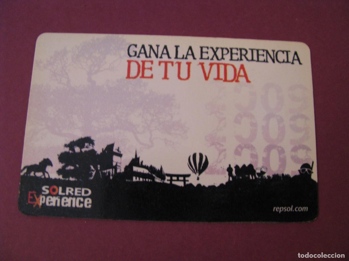 Coleccionismo Calendarios: CALENDARIO DE BOLSILLO A&Ntilde;O 2009. SOLRED EXPERIENCE. REPSOL