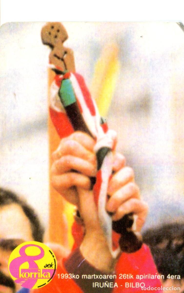 Colecionismo Calend&aacute;rios: CALENDARIO BOLSILLO POLITICO VASCO (A FAVOR EUSKERA. KORRIKA AEK) 1993