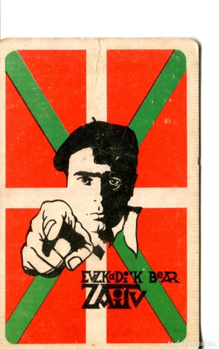 Colecionismo Calend&aacute;rios: CALENDARIO 1972 IKURRI&Ntilde;A PA&Iacute;S VASCO EUZKADI BEAR ZAITU VASCOS EUZKADI IRATIA RADIO