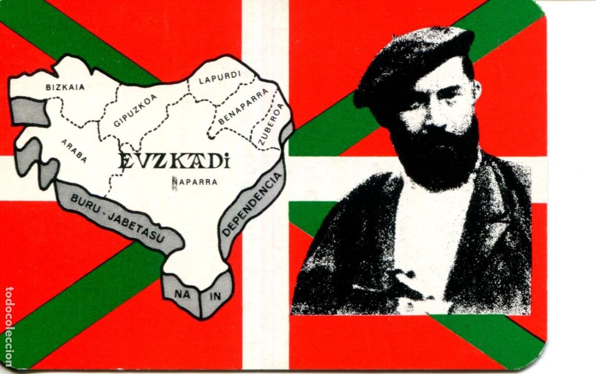 Colecionismo Calend&aacute;rios: Calendario Politico Vasco 1978 EUZKO GAZTEDI RESISTENCIA VASCA (EGI) EUZKOTARREN ABERRIA EUZKADI DA