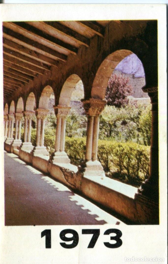 Coleccionismo calendarios: CALENDARIO LIBRITO AGENDA 1973 ESTELLA (NAVARRA) Claustro de San Pedro de Rua