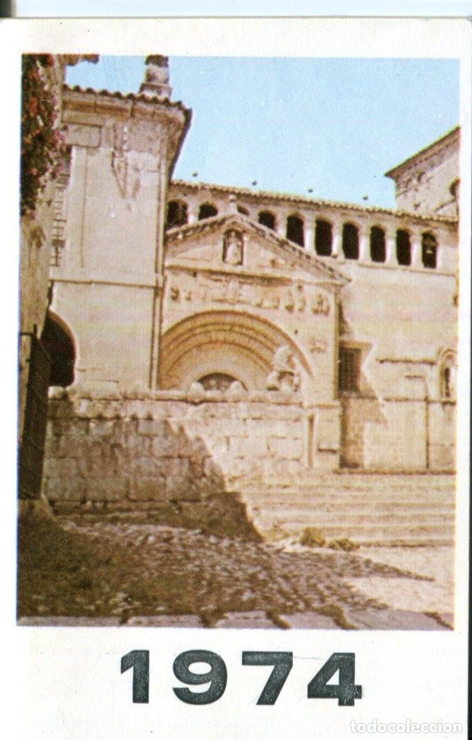 Colecionismo Calend&aacute;rios: CALENDARIO LIBRITO AGENDA 1974 SANTILLANA DEL MAR (Santander) Colegiata