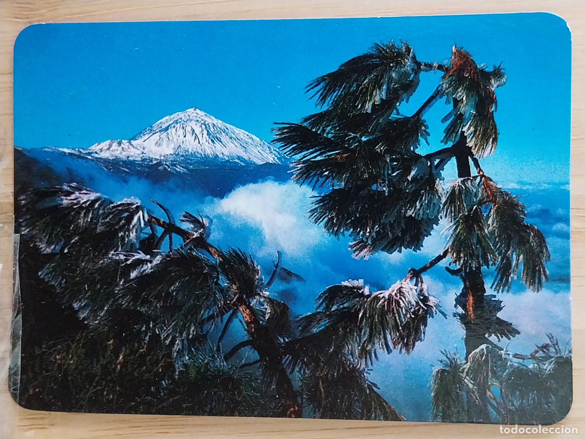 Colecionismo Calend&aacute;rios: MONTE TEIDE TENERIFE CALENDARIO 1999 PUBLI ** BAR BORDALLOS ** REF BO 534