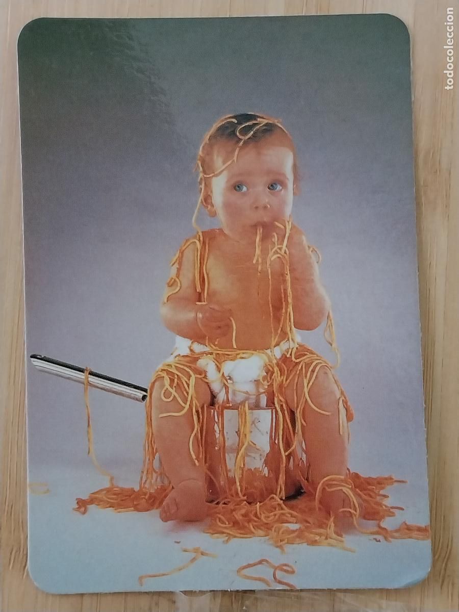 Coleccionismo Calendarios: SPAGETTI BEBE CALENDARIO 1995 PUBLI ** BAR YOLI PARLA ** REF MC 9
