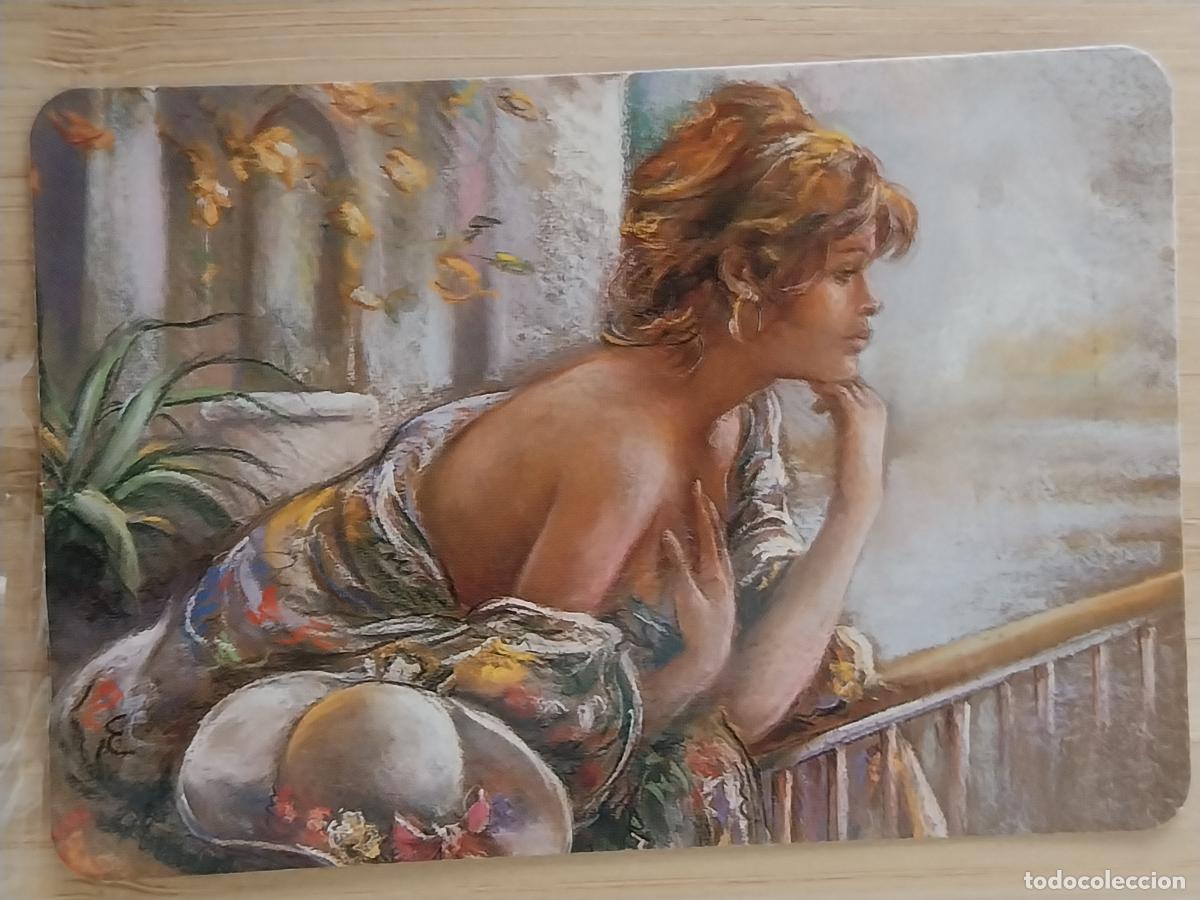 Coleccionismo Calendarios: MUJER ILUSTRACION CALENDARIO 1995 PUBLI ** BAR PISCINA PARLA ** REF MC 153 **