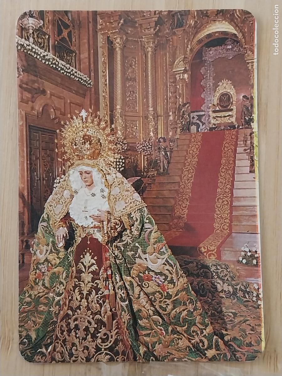 Coleccionismo Calendarios: VIRGEN MACARENA CALENDARIO 1996 PUBLI ** BAR PISCINA PARLA ** REF MC 148 ***