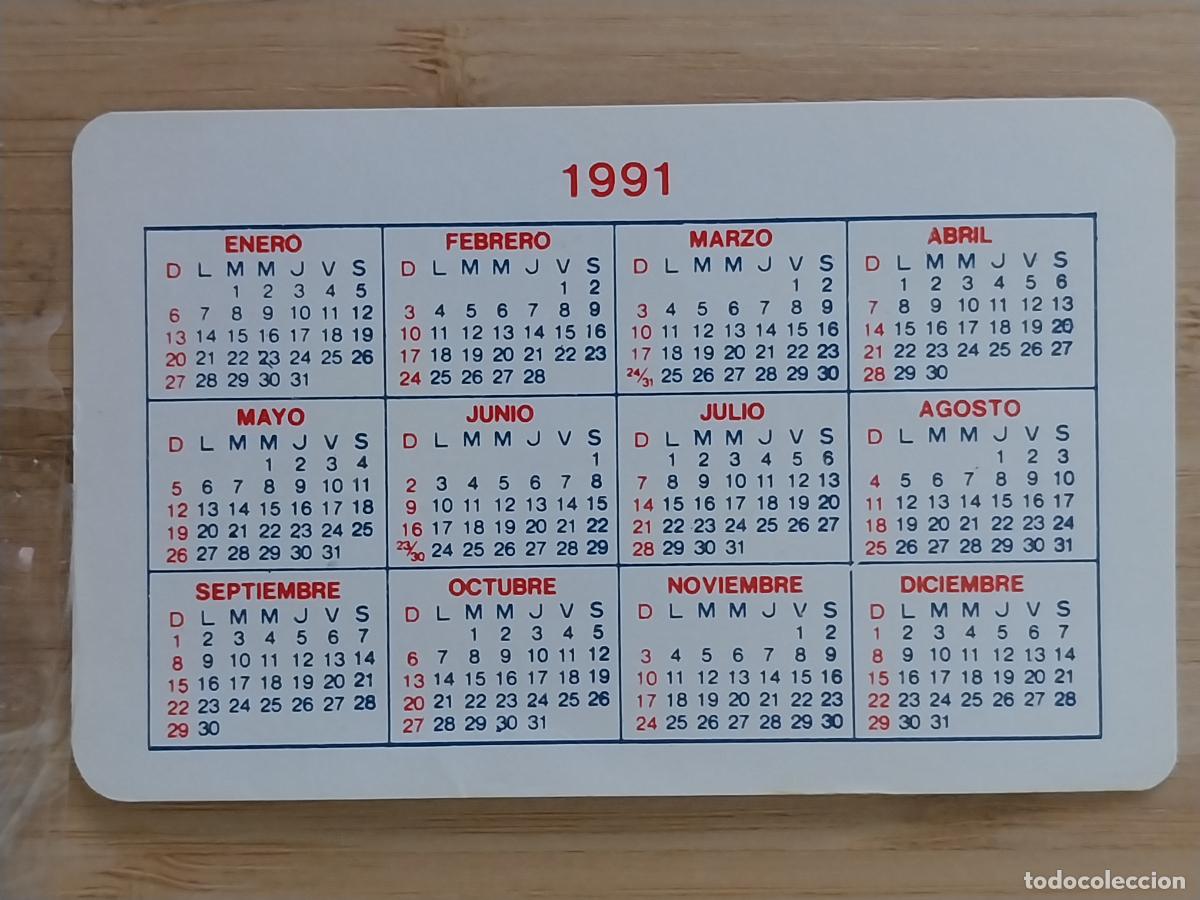 Colecionismo Calend&aacute;rios: CALENDARIO 1991 1992 PUBLI ** SIN ** REF SIN --**