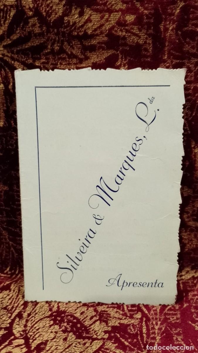 Coleccionismo Calendarios: Calend&aacute;rio 1950 Silveira & Marques - Lisboa - Raro