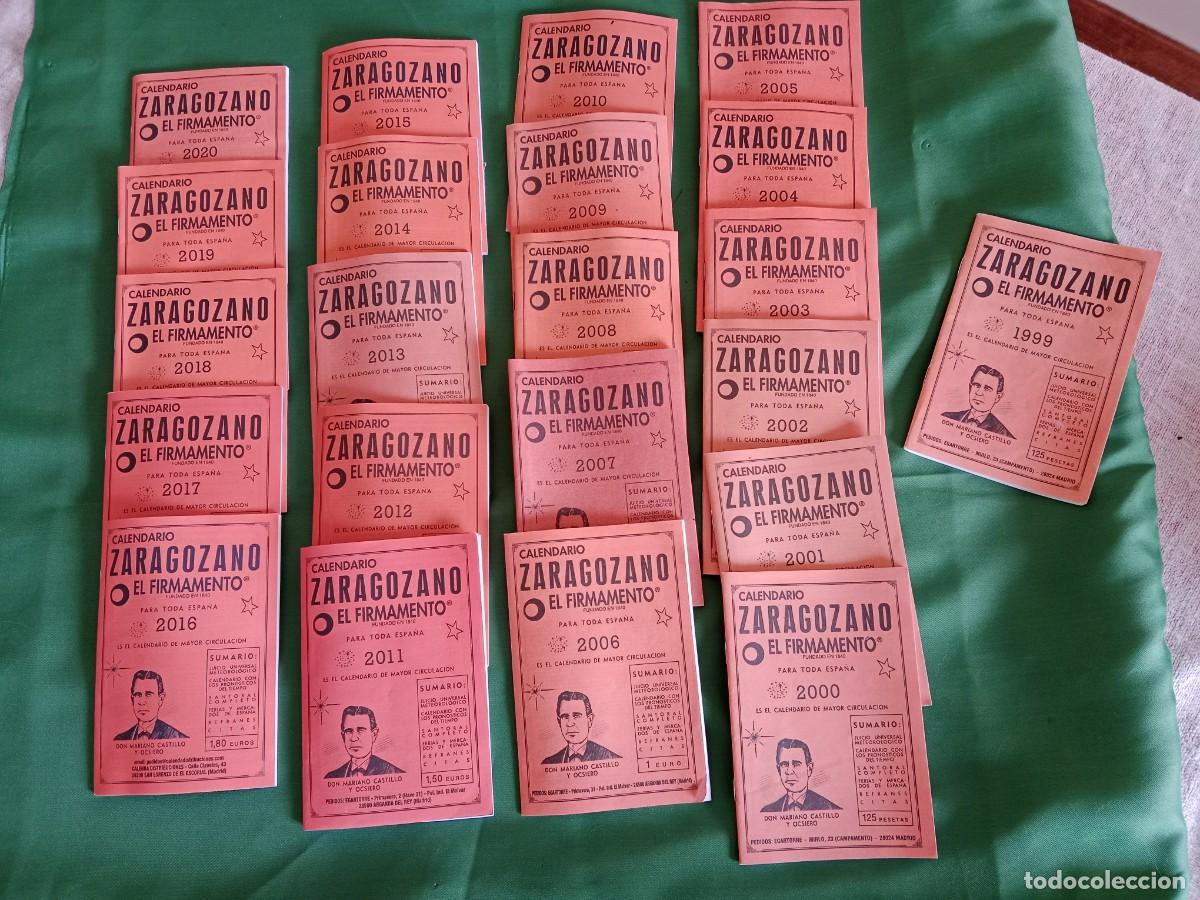 Coleccionismo calendarios: Calendario zaragozano - Foto 2