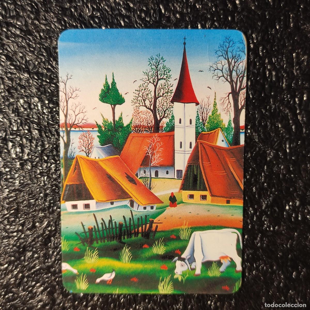 Coleccionismo Calendarios: CALENDARIO DE BOLSILLO DIBUJO . PAISAJE RURAL ** ARTISTA Stjepan Vecenaj 1985* PUBL. SEVILLA * T2