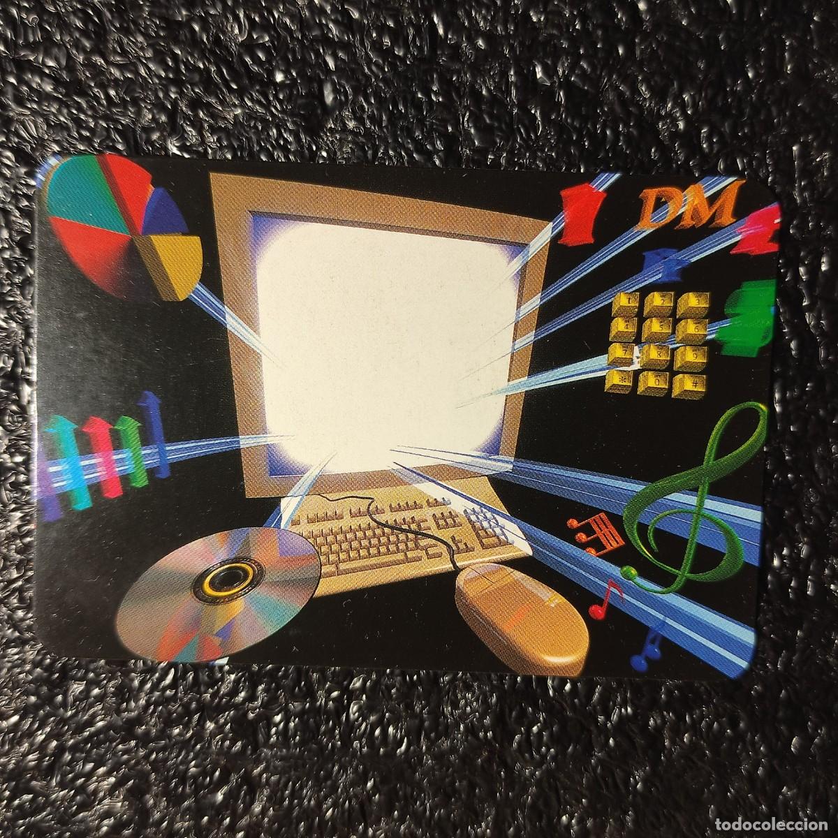 Coleccionismo Calendarios: CALENDARIO DE BOLSILLO DIBUJO . RETRO TEMATICA INFORMATICA 1989 ** SUBREALISTA ** T2