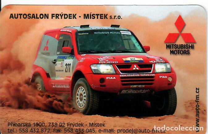 Coleccionismo Calendarios: CALENDARIO DE BOLSILLO DE REP. CHECA - A&Ntilde;O 2005 - MITSUBISHI