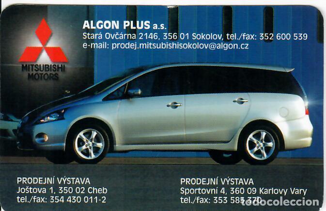 Coleccionismo Calendarios: CALENDARIO DE BOLSILLO DE REP. CHECA - A&Ntilde;O 2006 - MITSUBISHI