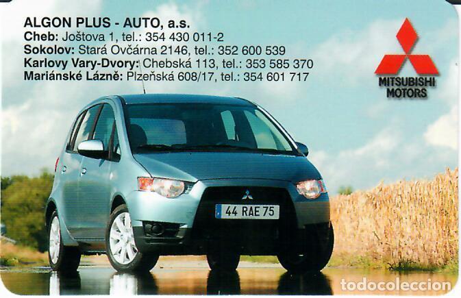 Coleccionismo Calendarios: CALENDARIO DE BOLSILLO DE REP. CHECA - A&Ntilde;O 2009 - MITSUBISHI