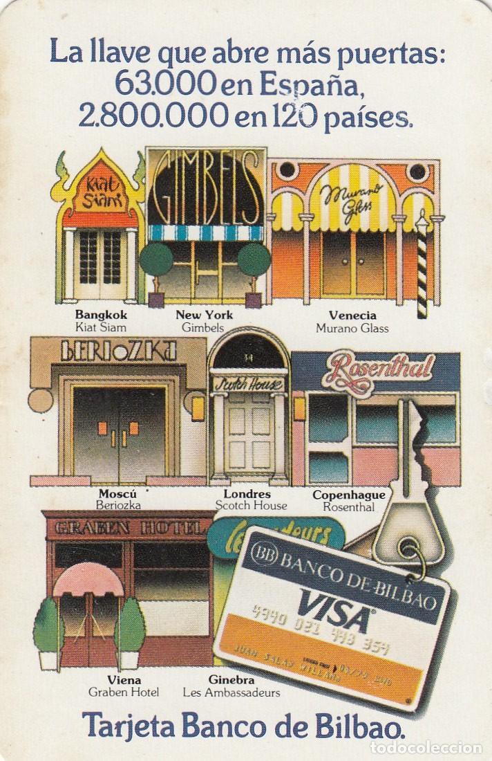 Coleccionismo Calendarios: CALENDARIO DE BOLSILLO. H. FOURNIER. TARJETA BANCO DE BILBAO. A&Ntilde;O 1980