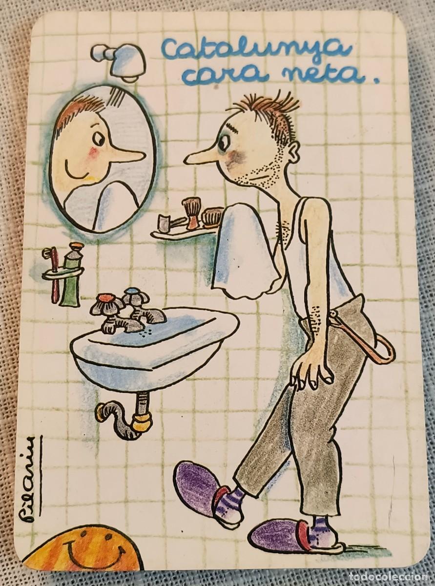 Coleccionismo Calendarios: CALENDARIO BOLSILLO | CATALUNYA CARA NETA - A&Ntilde;O 1990