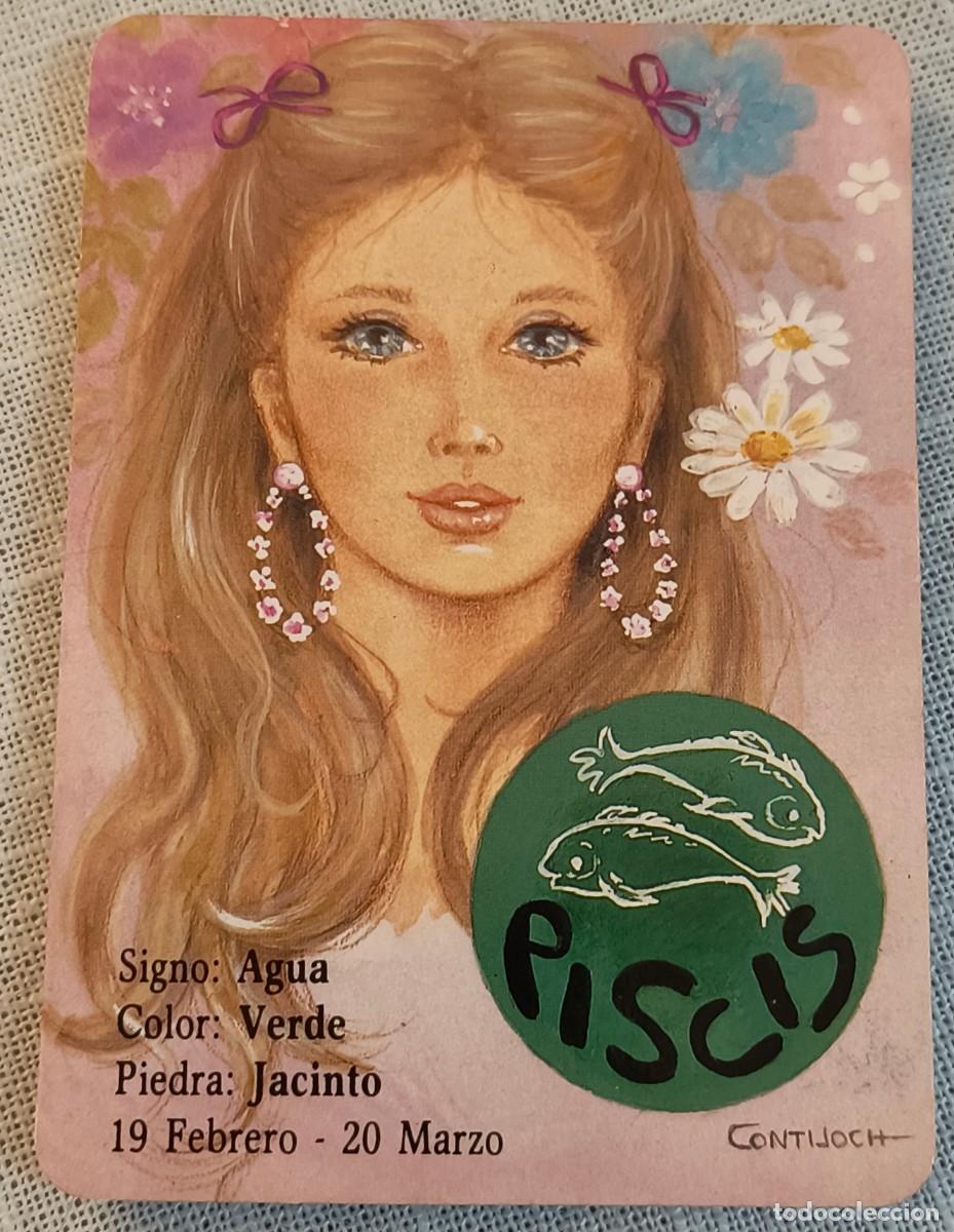 Coleccionismo Calendarios: CALENDARIO BOLSILLO | HOR&Oacute;SCOPO PISCIS - A&Ntilde;O 1991