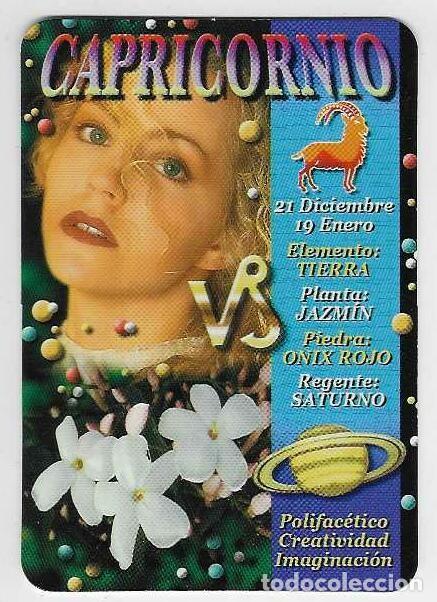 Coleccionismo Calendarios: CALENDARIO DE BOLSILLO A&Ntilde;O 2007 HOR&Oacute;SCOPO - CAPRICORNIO - FLOR: JAZMIN - CHICA - VER FOTO REVERSO