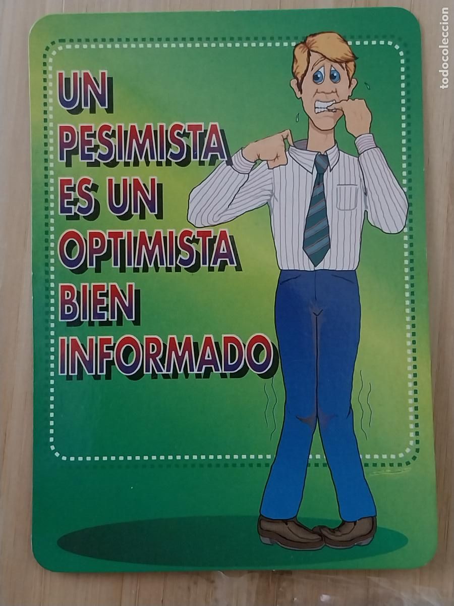 Coleccionismo Calendarios: PESIMISTA ILUSTRACION CALENDARIO 1999 PUBLI *** TOLDOS PAZOS PARLA *** REF BO 612