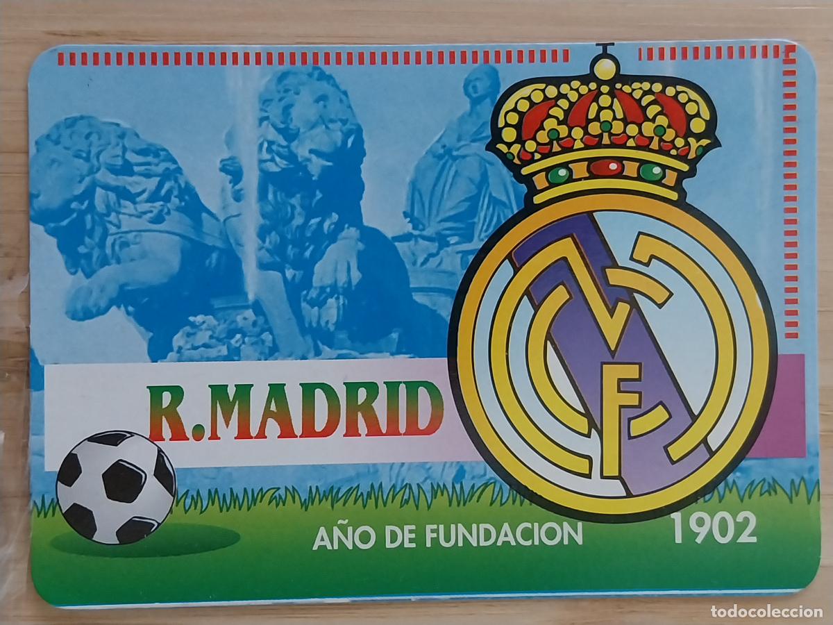 Coleccionismo Calendarios: REAL MADRID ILUSTRACION CALENDARIO 1999 PUBLI *** BAR PEREA CESE OPOSICIONES *** REF BO 662