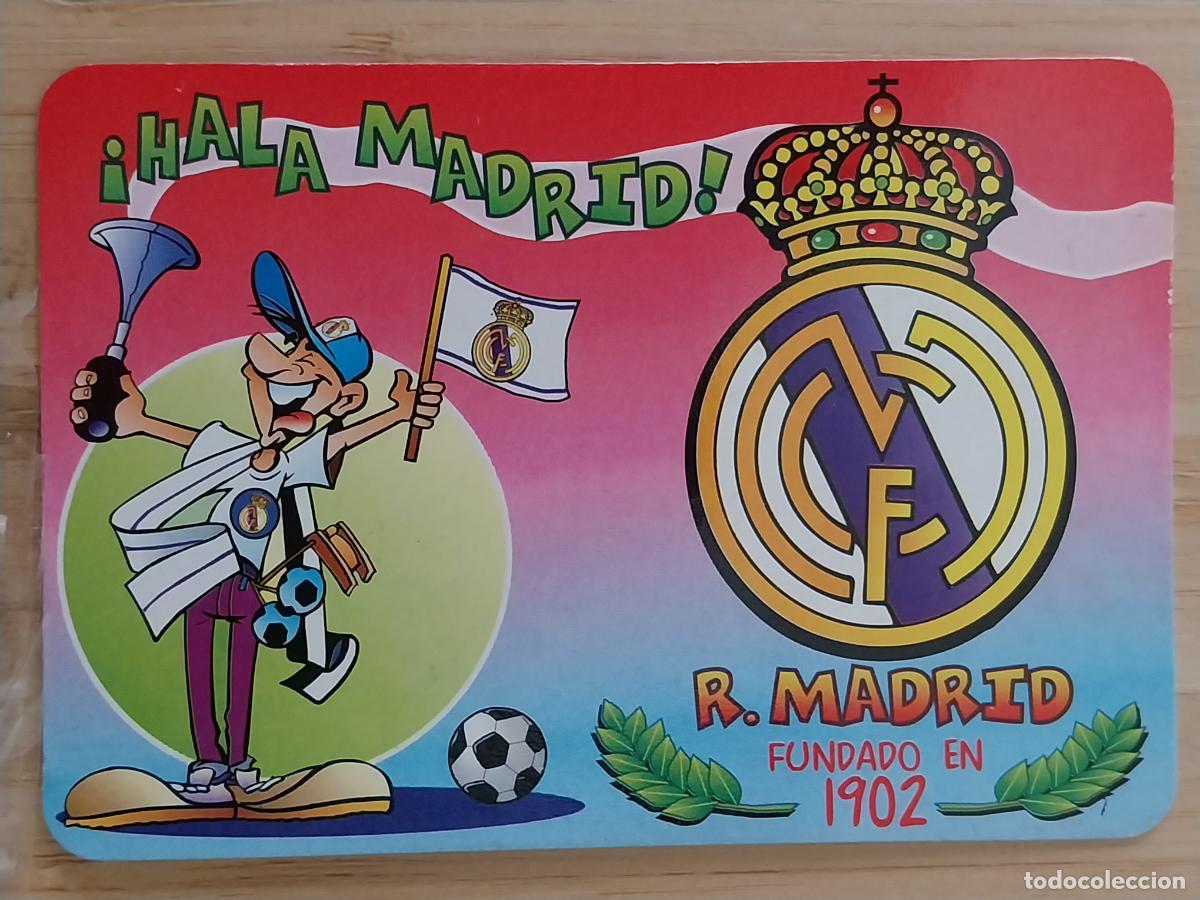 Coleccionismo Calendarios: REAL MADRID ILUSTRACION CALENDARIO 1999 PUBLI *** CAFETERIA VIMAR *** REF 2003 ***