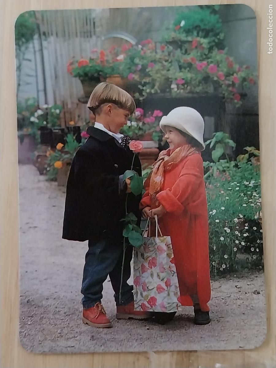 Colecionismo Calend&aacute;rios: NI&Ntilde;OS PAREJA CALENDARIO 1999 PUBLI *** BAR PEREA CESE OPOSICIONES *** REF BO 567 ***