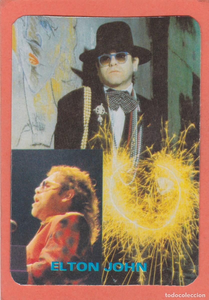 Coleccionismo Calendarios: CALENDARIO PORTUGAL 1986 - ELTON JOHN - CANTANTE. PIANISTA. COMPOSITOR