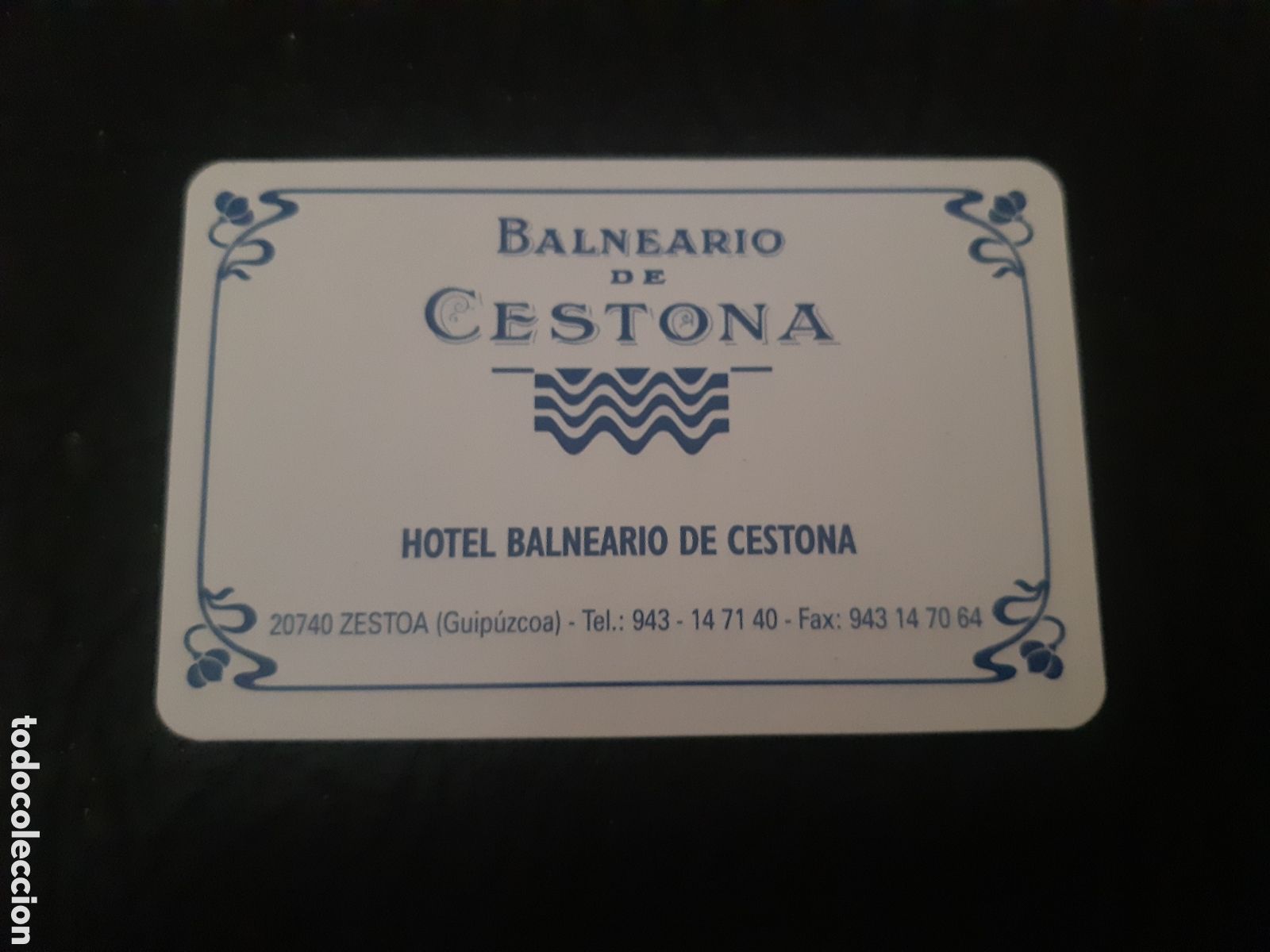 Coleccionismo Calendarios: Calendario fournier Balneario Cestona 1998