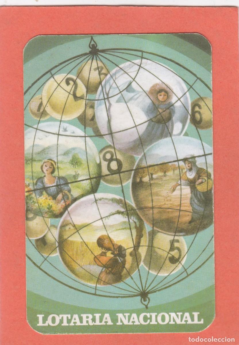 Coleccionismo Calendarios: CALENDARIO PORTUGAL 1982 - LOTARIA NACIONAL - LOTERIA
