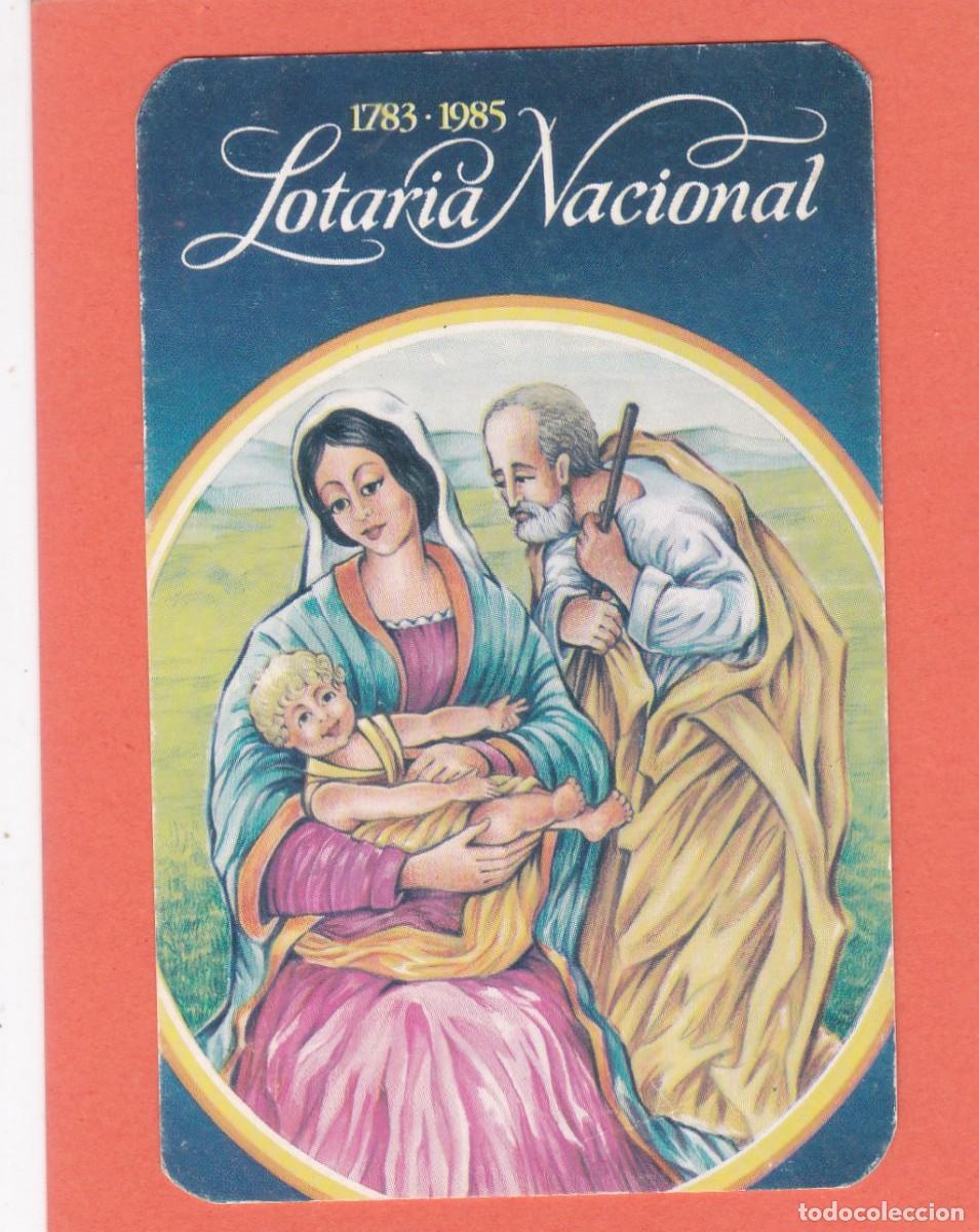 Coleccionismo Calendarios: CALENDARIO PORTUGAL 1985 - LOTARIA NACIONAL - LOTERIA