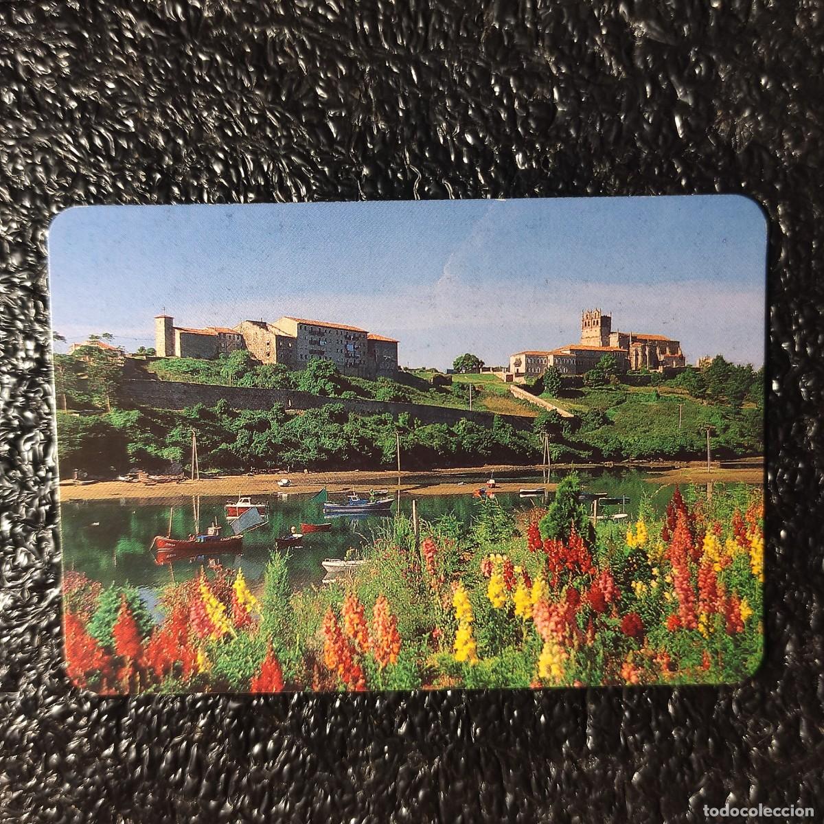 Coleccionismo Calendarios: CALENDARIO DE BOLSILLO . Castillo del Rey y la Iglesia de Santa Mar&iacute;a de los &Aacute;ngeles . Cantabria* T4