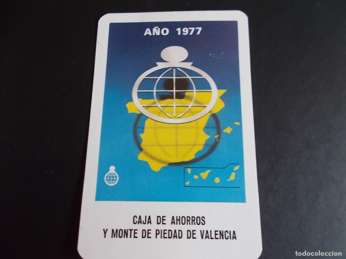 Collectables Calendars: CAJA DE AHORROS Y MONTE DE PIEDAD VALENCIA 1977 FOURNIER