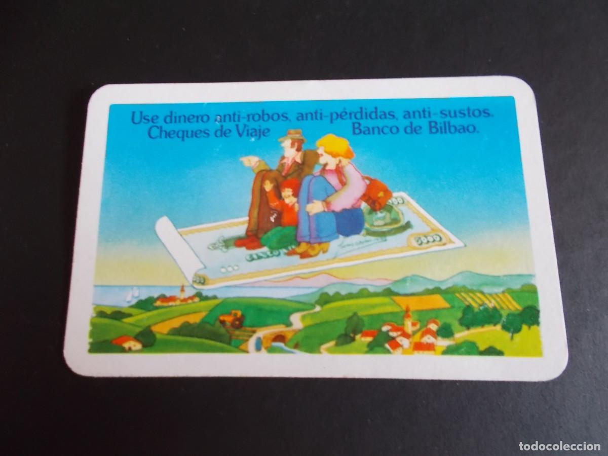 Collectables Calendars: BANCO DE BILBAO CHEQUES DE VIAJE 1977 FOURNIER