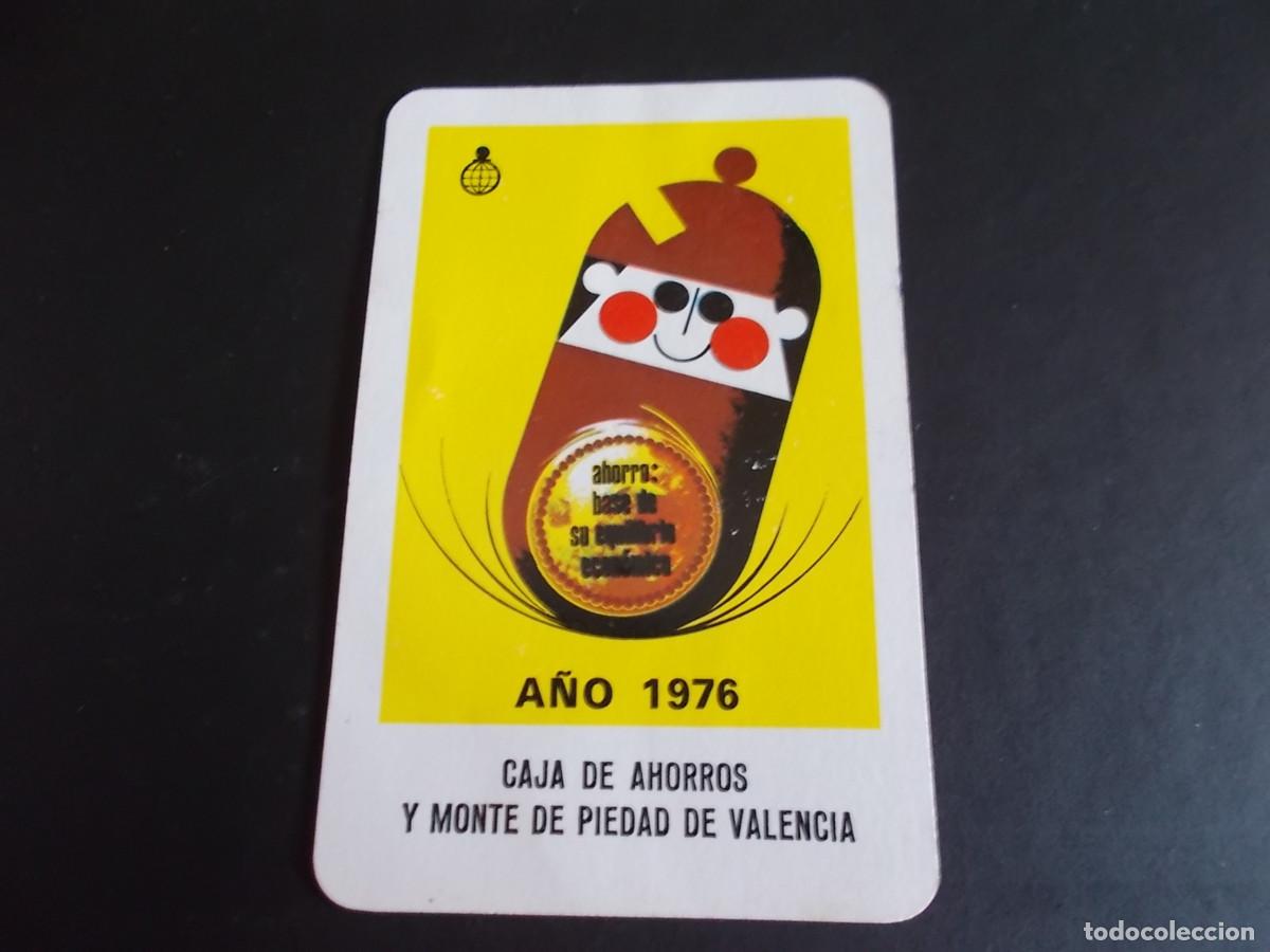 Collectables Calendars: CAJA DE AHORROS Y MONTE DE PIEDAD VALENCIA 1976 FOURNIER