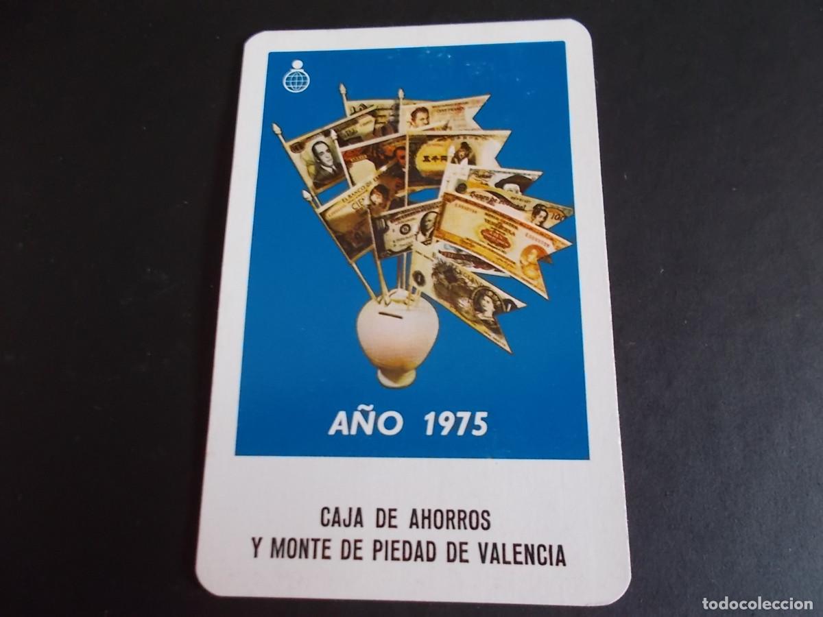 Collectables Calendars: CAJA DE AHORROS Y MONTE DE PIEDAD VALENCIA 1975 FOURNIER