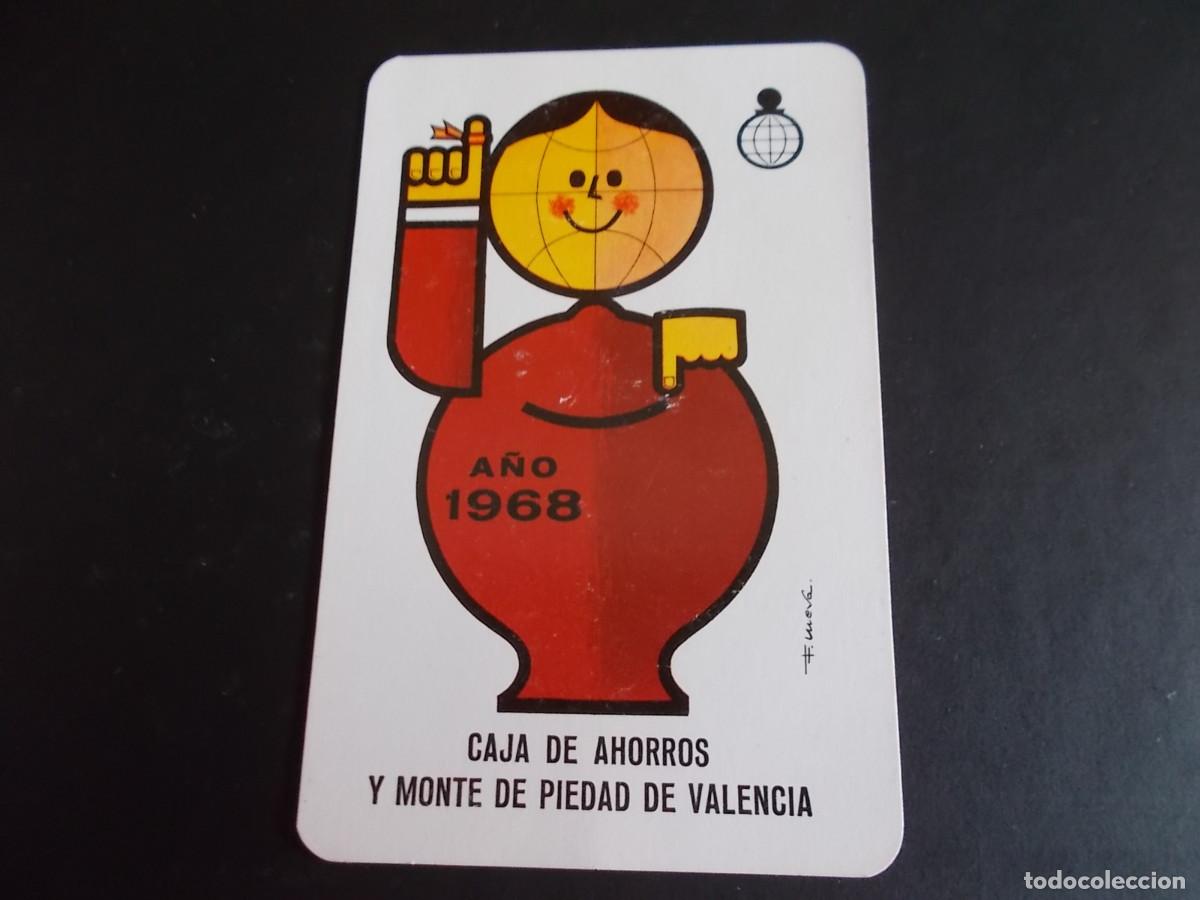 Collectables Calendars: CAJA DE AHORROS Y MONTE DE PIEDAD VALENCIA 1968 FOURNIER