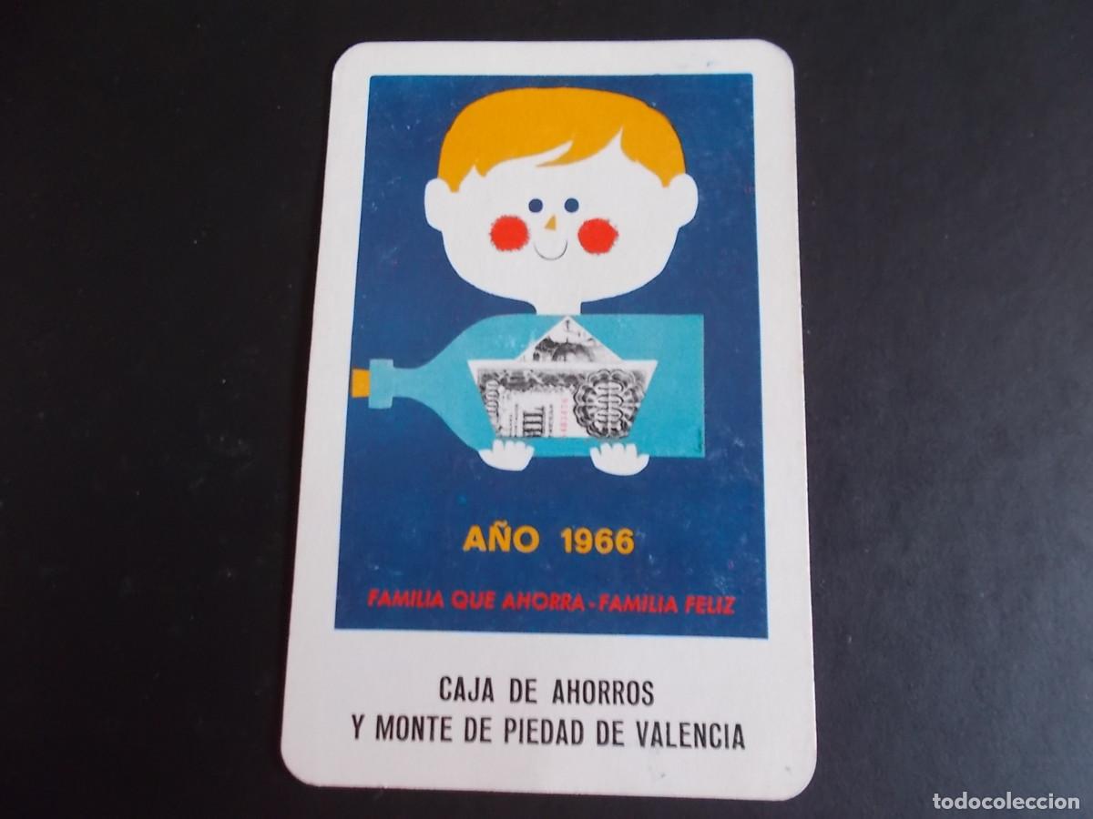 Collezionismo Calendari: CAJA DE AHORROS Y MONTE DE PIEDAD VALENCIA 1966 FOURNIER