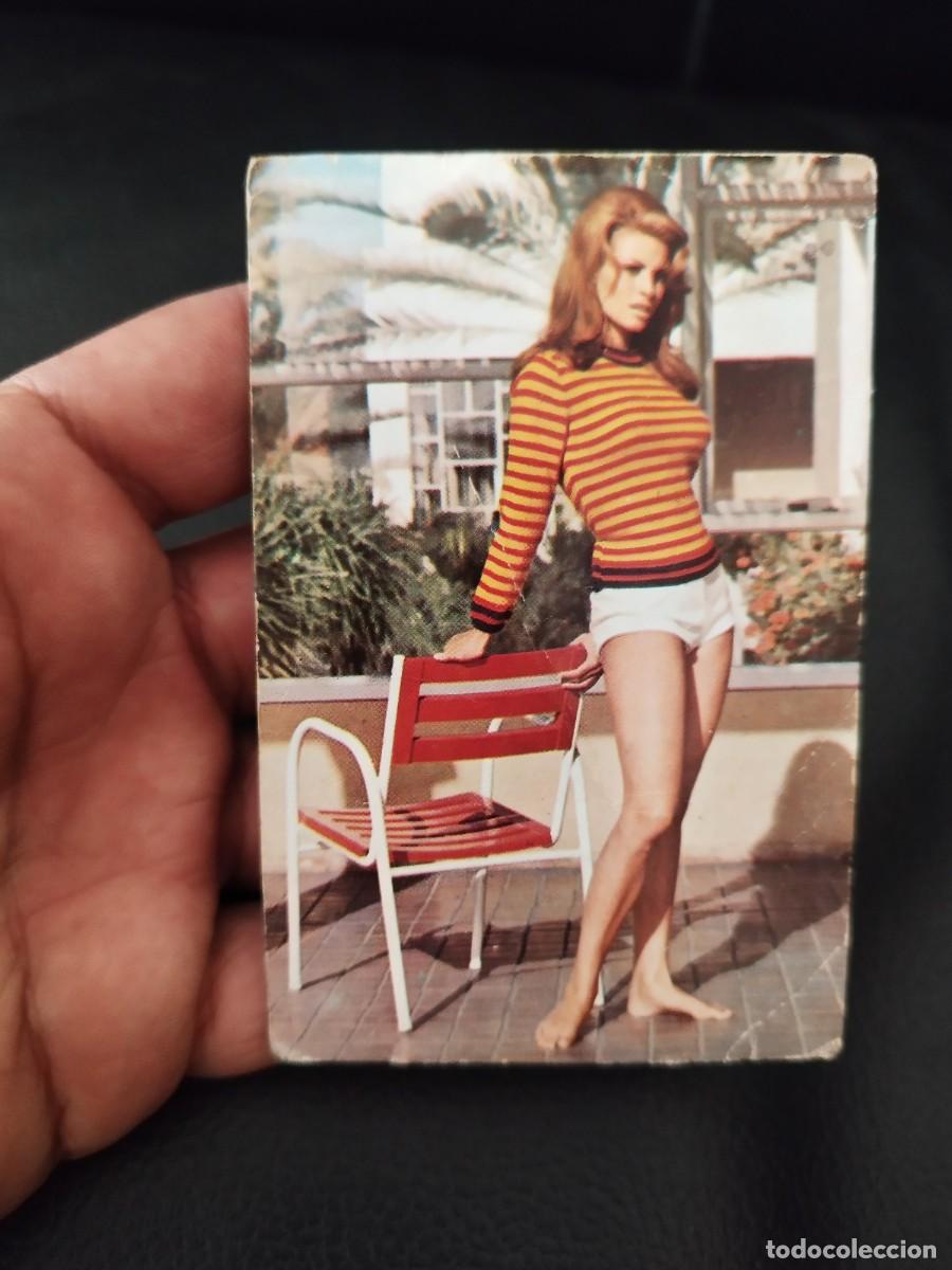 Collectionnisme Calendriers: Antiguo calendario de bolsillo, publicidad cafeteria-Bar Toni. Badalona. Mujer, a&ntilde;o 1969.