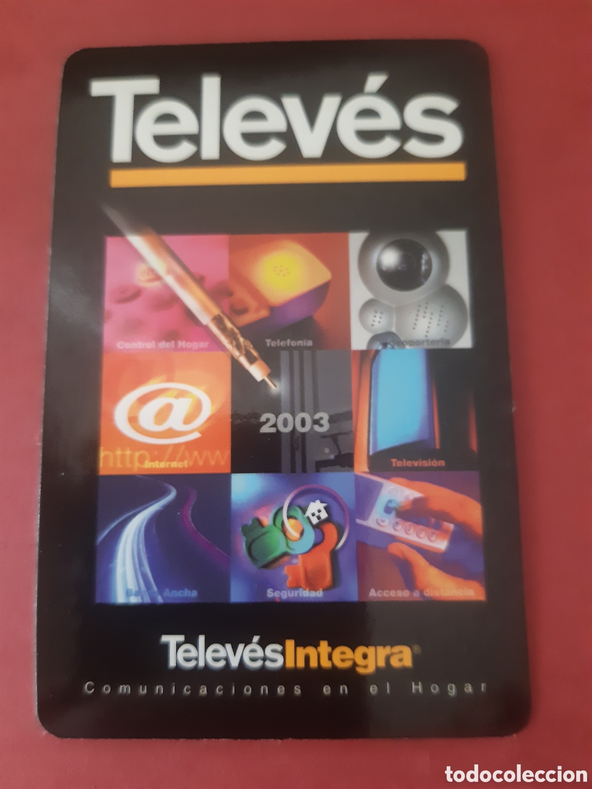 Coleccionismo Calendarios: Calendario Televes 2003