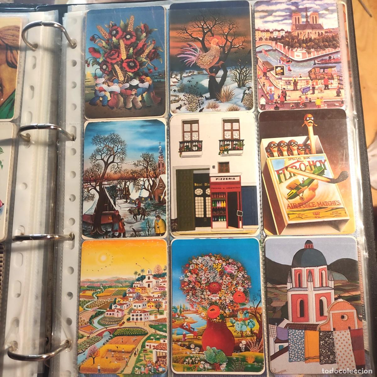 Coleccionismo Calendarios: CALENDARIO DE BOLSILLO DIBUJOS Y SURREALISTA ** 18 UNIDADES + FUNDA * T2