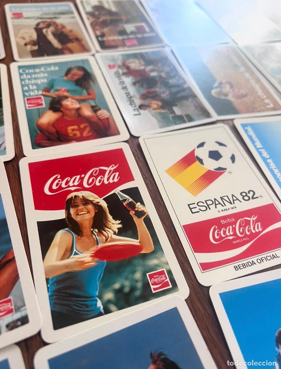 Sammeln von Kalendern: Colecci&oacute;n CALENDARIOS DE FOURNIER DE 1970 A 1990 COCACOLA