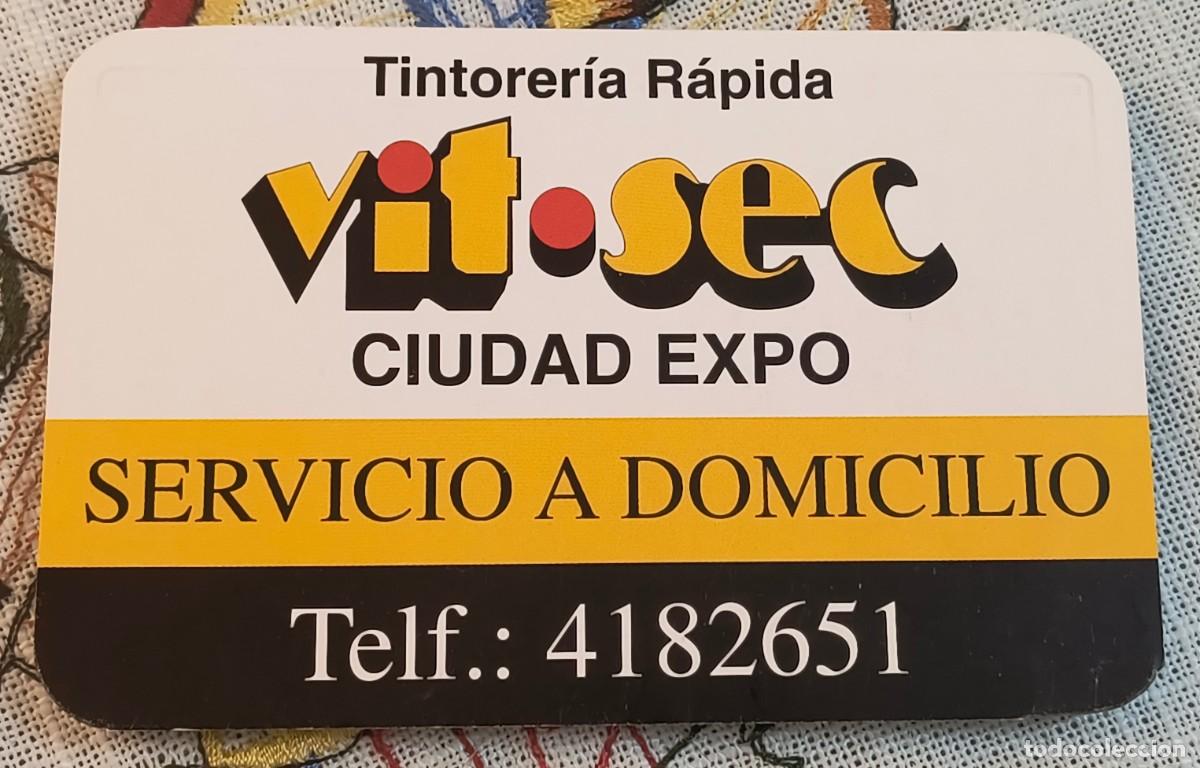 Coleccionismo Calendarios: CALENDARIO DE BOLSILLO | TINTORER&Iacute;A VIT SEC - A&Ntilde;O 1994