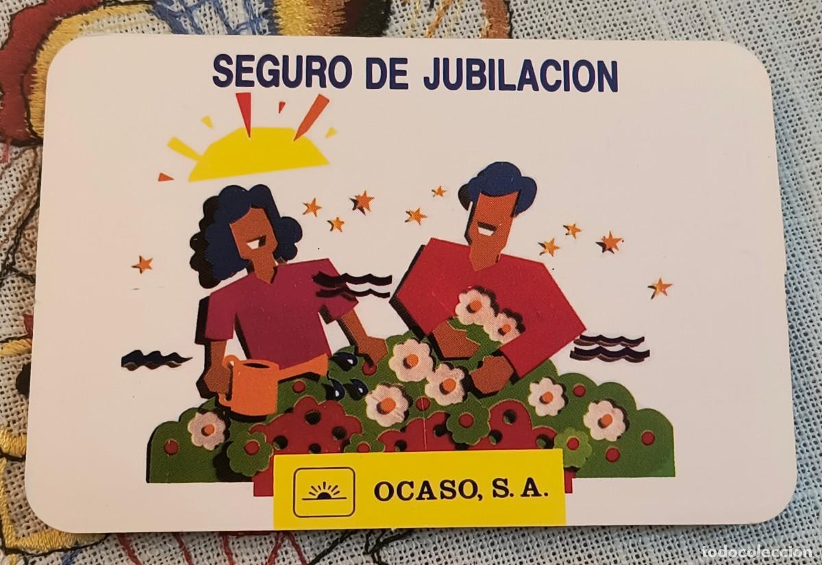 Coleccionismo Calendarios: CALENDARIO DE BOLSILLO | OCASO SEGURO DE JUBILACI&Oacute;N - A&Ntilde;O 1991