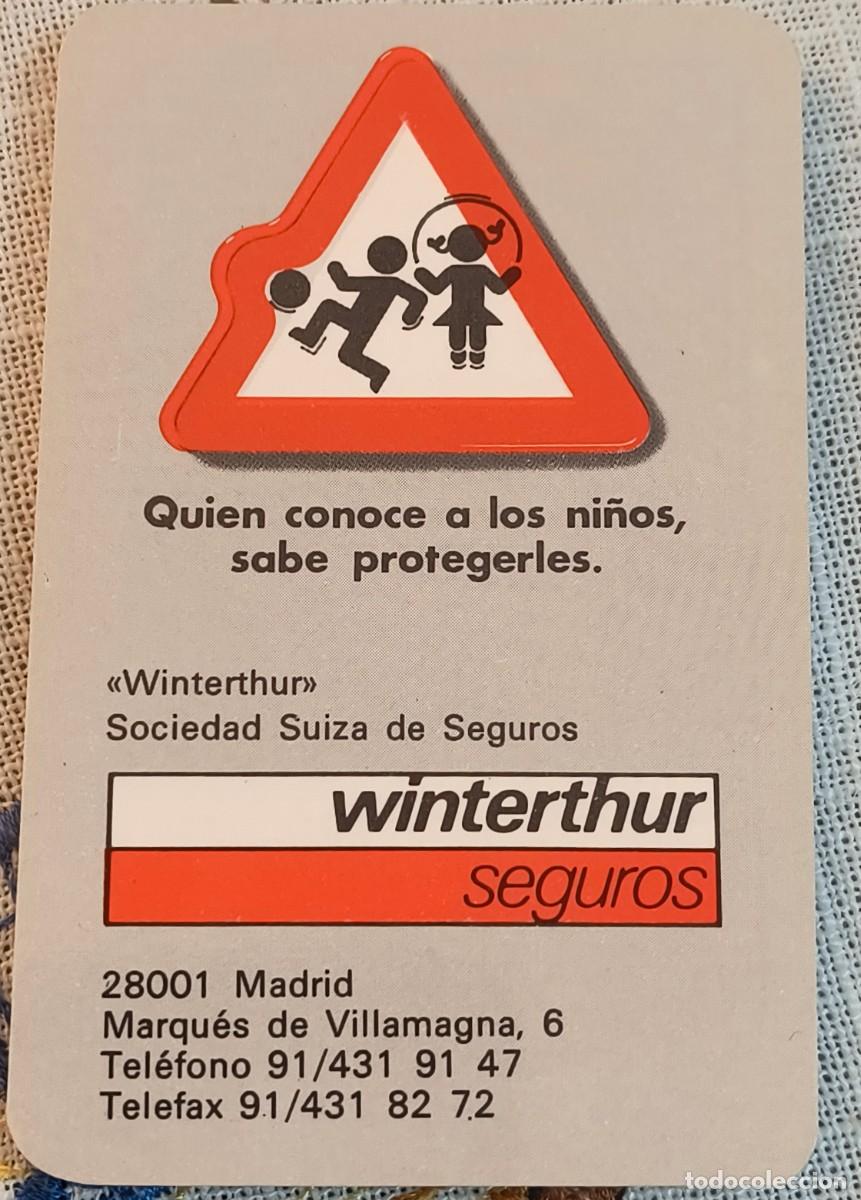 Coleccionismo Calendarios: CALENDARIO DE BOLSILLO | WINTERTHUR SEGUROS - A&Ntilde;O 1990/91