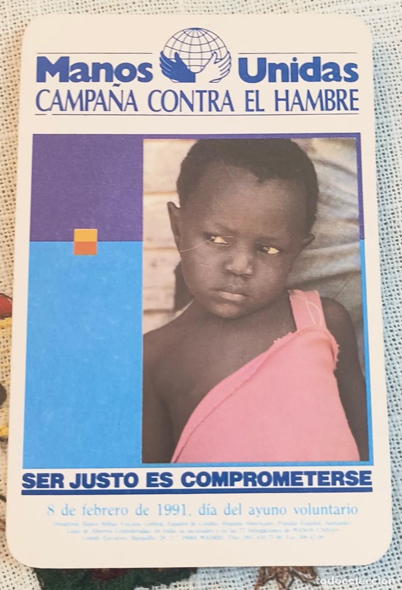 Coleccionismo Calendarios: CALENDARIO DE BOLSILLO | NACIONES UNIDAS CAMPA&Ntilde;A CONTRA HAMBRE - A&Ntilde;O 1991