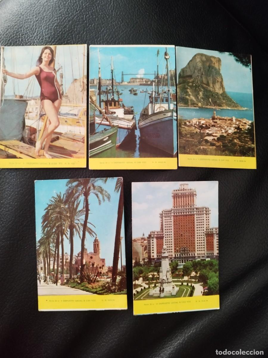 Collectionnisme Calendriers: lote de 5 calendarios de bolsillo lugares ic&oacute;nicos de Espa&ntilde;a, como vistas del Edificio Espa&ntilde;a.