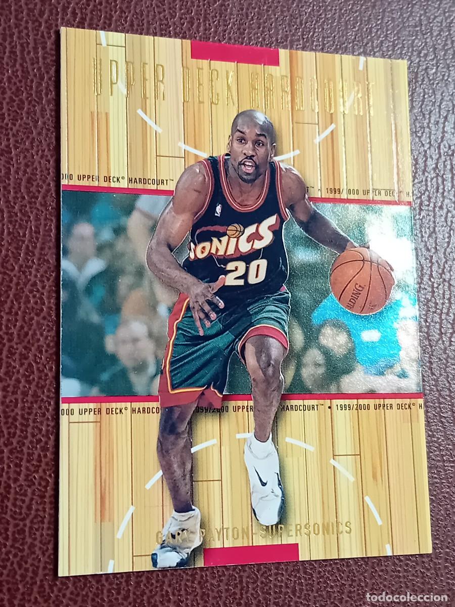 Coleccionismo Calendarios: Card 51 Gary Payton Upper Deck Hardcourt 1999-2000