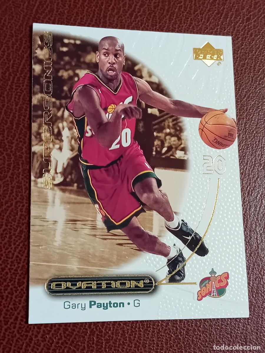 Coleccionismo Calendarios: Card 50 Gary Payton Upper Deck Ovation 2000-2001